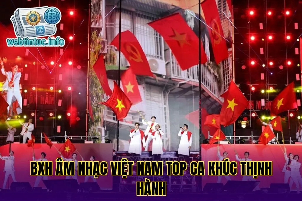 BXH Âm Nhạc Việt Nam Top Ca Khúc Thịnh Hành