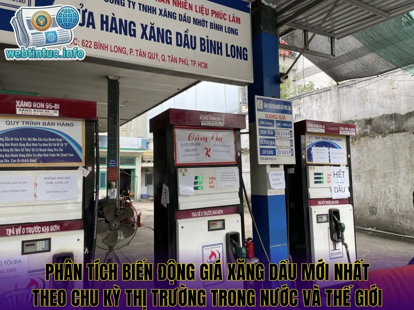 Phân tích biến động giá xăng dầu mới nhất theo chu kỳ thị trường trong nước và thế giới