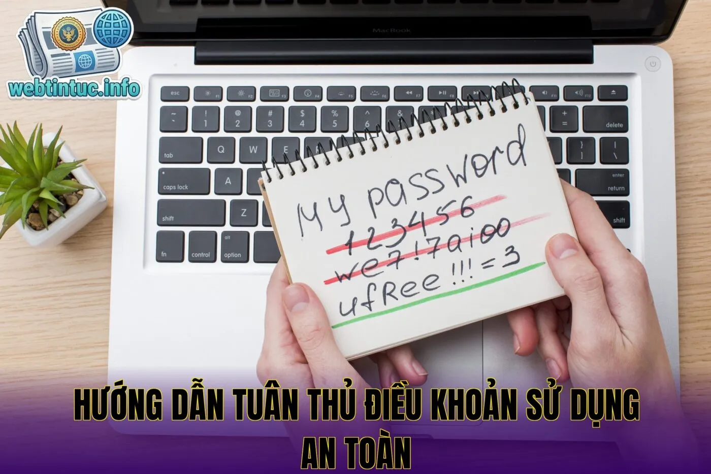 Hướng dẫn tuân thủ điều khoản sử dụng an toàn
