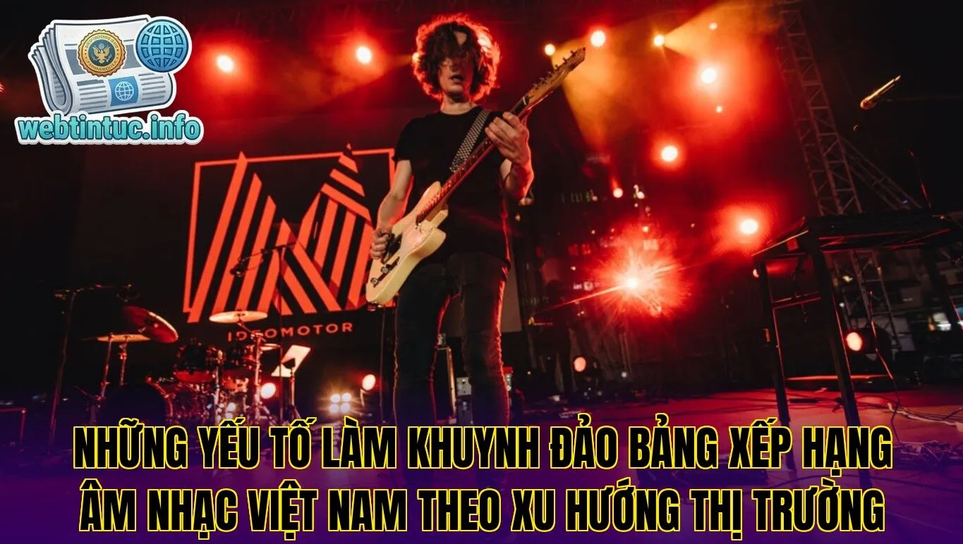 Những yếu tố làm khuynh đảo bảng xếp hạng âm nhạc Việt Nam theo xu hướng thị trường