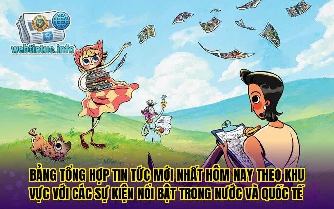 Bảng tổng hợp tin tức mới nhất hôm nay theo khu vực với các sự kiện nổi bật trong nước và quốc tế