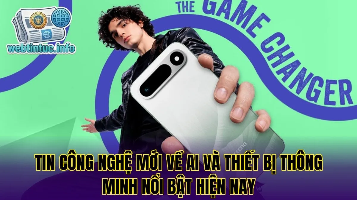 Tin công nghệ mới về AI và thiết bị thông minh nổi bật hiện nay